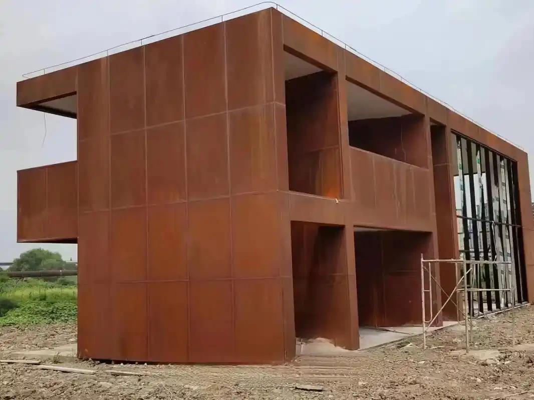 大田镇耐候钢板幕墙