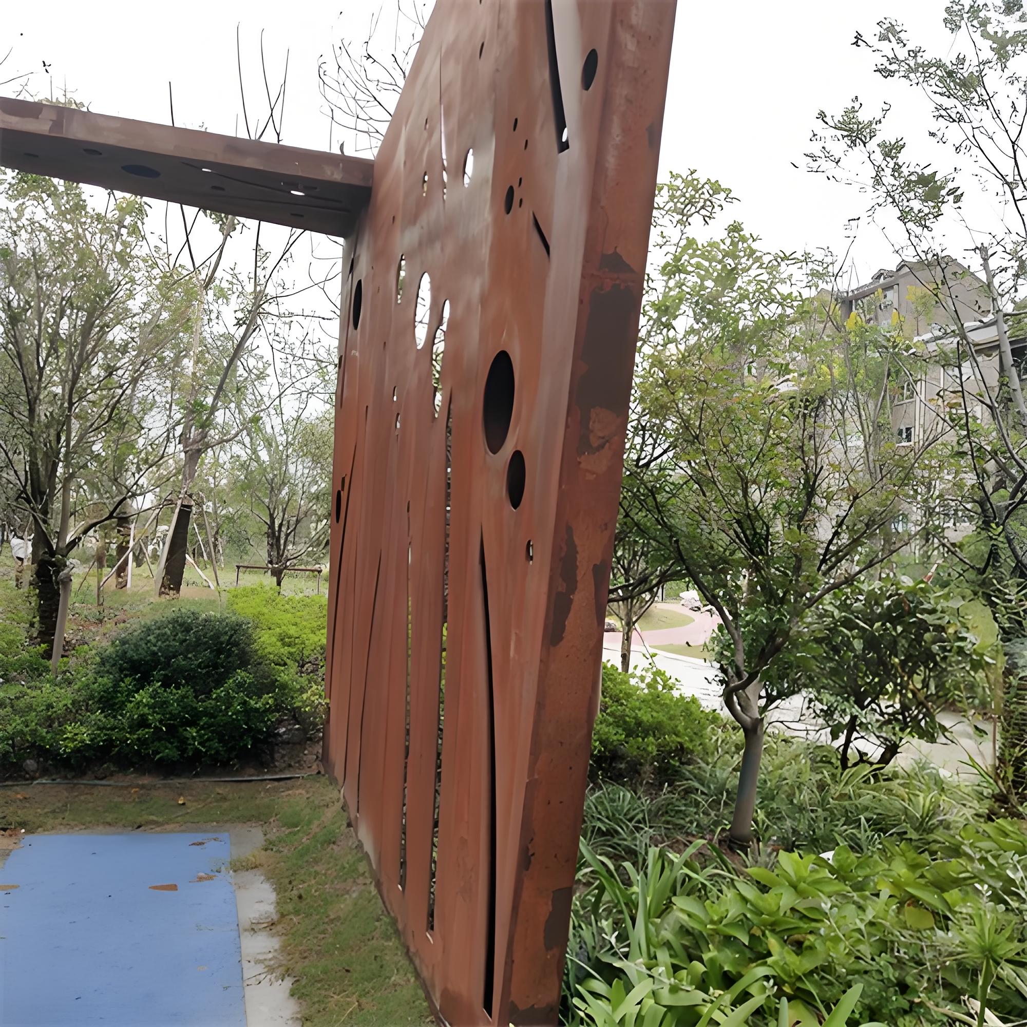 大田镇耐候钢景观