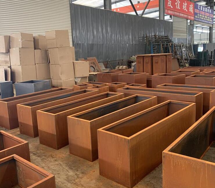 大田镇耐候钢板花箱