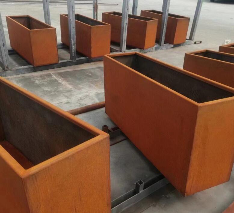 大田镇耐候钢花箱